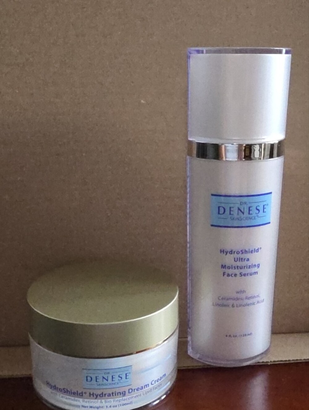 Denese Hydrashield Nourishing Face Serum & Cream Set